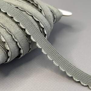 Становая резинка для белья 1смх1м - цвет 05/1 серый Становая резинка для белья 1смх1м - цвет 05/1 серый