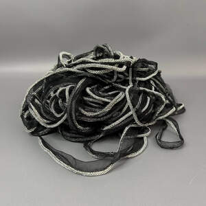 Стразовый кант, силиконовый 5 мм - черный Стразовый кант, силиконовый 5 мм - черный