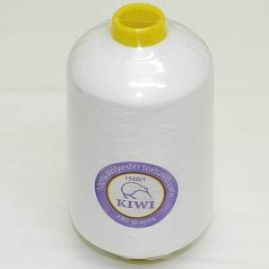 Текстурированные нитки для оверлока 150D/1 (20.000м.), белые Текстурированные нитки для оверлока 150D/1 (20.000м.), белые