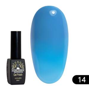 Термо гель-лак Global Fashion 14, 8 мл