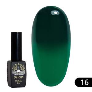 Термо гель-лак Global Fashion 16, 8 мл