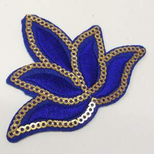 Термонаклейка Лотос- 1 шт, 6х7,5см цвет #9