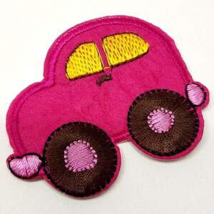 Термонаклейка Машинка, 1 шт 5х5,5см цвет-5