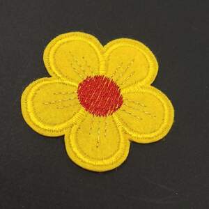 Термонаклейка Цветок- 1 шт, 5х5 см цвет #1