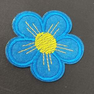 Термонаклейка Цветок- 1 шт, 5х5 см цвет #5