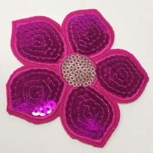 Термонаклейка Цветочек- 1 шт, 8х8см цвет #1