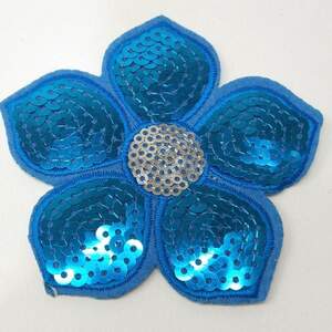 Термонаклейка Цветочек- 1 шт, 8х8см цвет #8