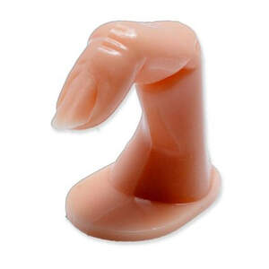 Тренировочный пластмассовый палец с ногтем