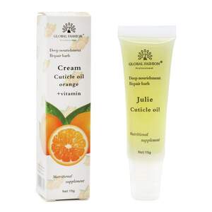 Увлажняющий крем для кутикулы Global Fashion Апельсин, 15 гр