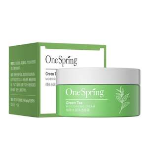 Увлажняющий крем для лица с экстрактом зеленого чая One Spring, 50мл