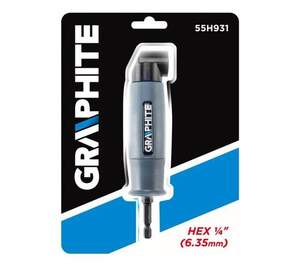 Угловая насадка для бит Graphite 55H931