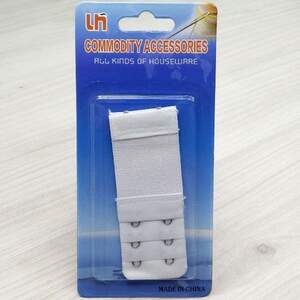 Удлинители для бюстгальтера на 2 крючка, белый Удлинители для бюстгальтера на 2 крючка, белый