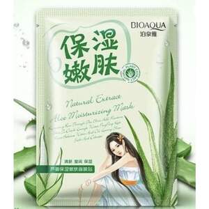 Успокаивающая тканевая маска для лица с экстрактом алоэ Bioaqua Успокаивающая тканевая маска для лица с экстрактом алоэ Bioaqua