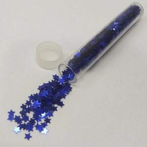 Фигурные блёстки 5г, синие (93705-4)