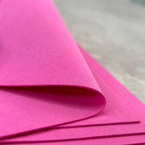 Фоамиран фуксия 1мм, 1 лист А4