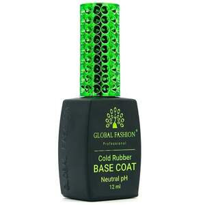 Холодная Каучуковая База для гель лака Global Fashion, 12 мл