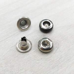 Хольнитен с камнем 7мм никель (1000шт.) Нержавейка Хольнитен с камнем 7мм никель (1000шт.) Нержавейка