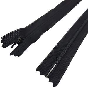 Черная молния потайная, 50 см