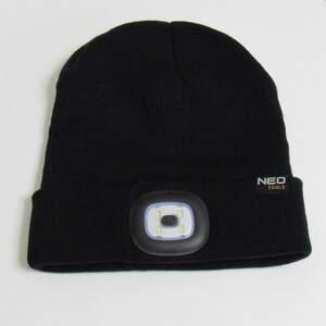 Шапка вязаная с фонариком Neo Tools Шапка вязаная с фонариком Neo Tools
