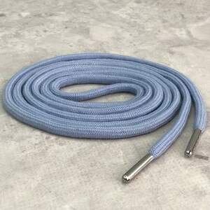 Шнурок для одежды 145 см длина, Ø 4 мм - голубой Шнурок для одежды 145 см длина, Ø 4 мм - голубой