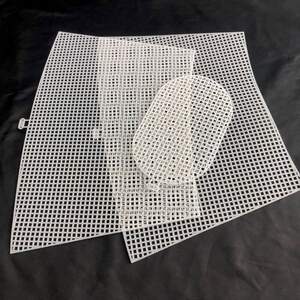 Пластиковая канва для сумки, каркас для сумки - белая