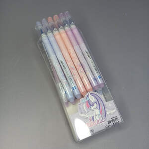 Ручка гелевая пишет-стирает с грипом Aodemei 0,38 мм синяя