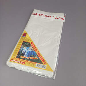 Скатерть полиэтиленовая для стола 120200 см