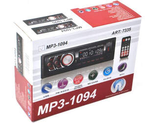 Автомагнитола MP3 1094 BT Iso cable 1DIN