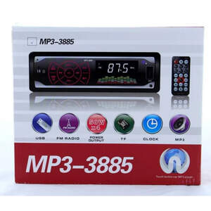 Автомагнитола MP3 3885 Iso 1DIN BT сенсорный дисплей