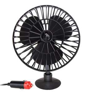 Вентилятор автомобильный 5 на присоске 12V