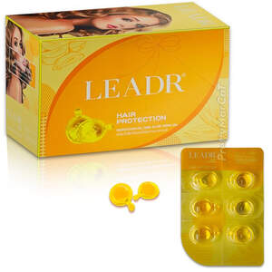 Витаминные капсулы для восстановления волос Leadr с марокканским маслом и алоэ вера, 6шт1мл