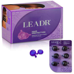 Витаминные капсулы для восстановления волос Leadr с марокканским маслом, 6шт1мл
