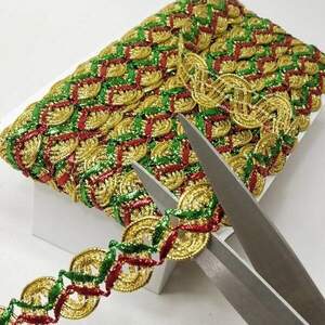 Декоративная тесьма для танцевальной одежды col разноцветный (ДТ-4019)