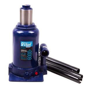 Домкрат гидравлический телескоп 6т 215мм - 495мм