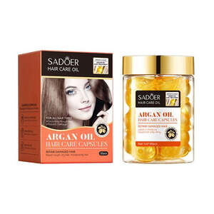 Капсулы для поврежденных волос Sadoer с аргановым марокканским маслом, 30шт1 мл Капсулы для поврежденных волос Sadoer с аргановым марокканским маслом, 30шт1 мл
