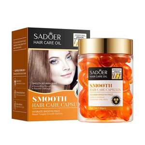 Капсулы для ухода за волосами Sadoer с аргановым маслом и медом, 30шт1 мл