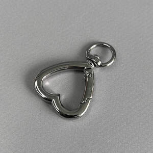 Карабин для сумки 20 мм, никель - 4,5 см Карабин для сумки 20 мм, никель - 4,5 см