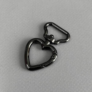 Карабин для сумки 20 мм, темный никель - 4,5 см Карабин для сумки 20 мм, темный никель - 4,5 см