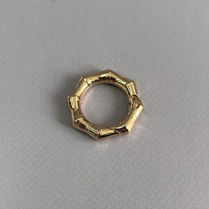 Карабин-кольцо для сумки 20 мм, золото- 3 см Карабин-кольцо для сумки 20 мм, золото- 3 см