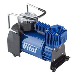 Компрессор ViTOL K-52 150psi/15Amp/40л/Автостоп/прикуриватель Компрессор ViTOL K-52 150psi/15Amp/40л/Автостоп/прикуриватель