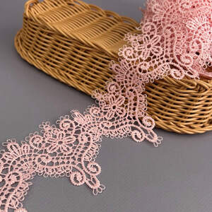 Кружево макраме Sindtex 9 см - персик
