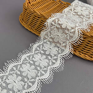 Кружево макраме Sindtex 9 см - теплый белый