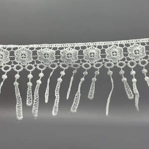 Кружево макраме Sindtex 9 см - теплый белый