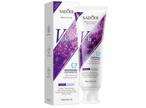 Отбеливающая зубная паста Sadoer от налета и камня, 100мл