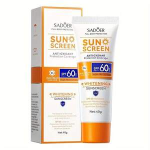 Солнцезащитный крем для лица и тела Sadoer Sunscreen Spf 60, 40г