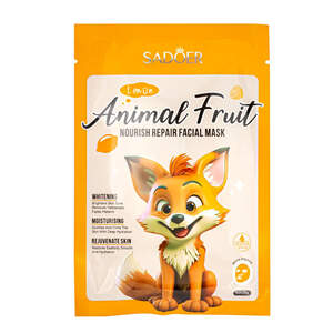 Тканевая маска для лица Sadoer с экстрактом лимона и ниацинамидом, 25г