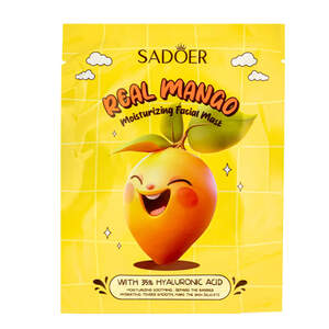 Тканевая маска для лица Sadoer с экстрактом манго, 25г