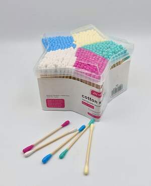 Ушные ватные палочки Звезда Mix, 500шт