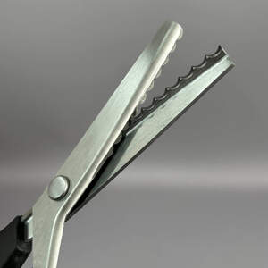 Фигурные ножницы 235 мм - волна 7 мм