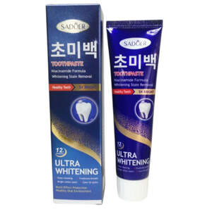 Отбеливающая зубная паста Sadoer с никотиномидом, 100g
